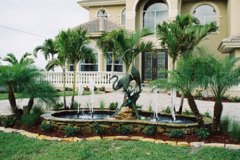 residential fountain