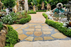 lotus flower landscaping