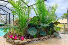 landscaping for waterfall