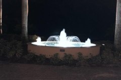 Formal Fountain lighting