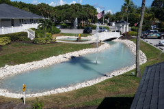 Commercial pond