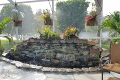 Pondless water feature