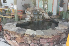 Concrete pond