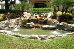 Commercial pond