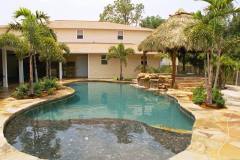 Flagstone patio