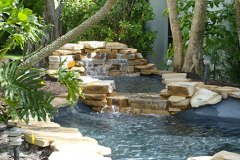 commercial double waterfall
