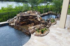 residential waterfall