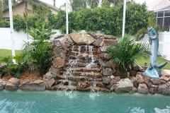 residential waterfall