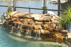 residential waterfall