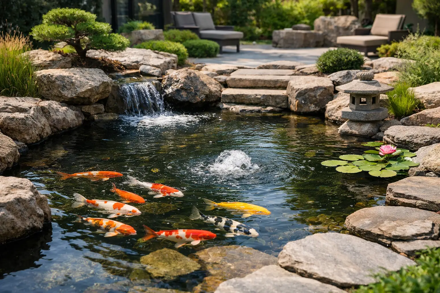 How to Build a Koi Pond That Feels Custom