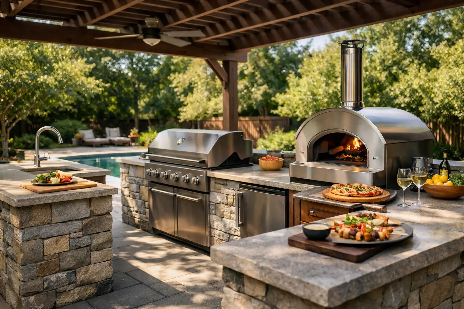 Outdoor Kitchen Design Plans That Work