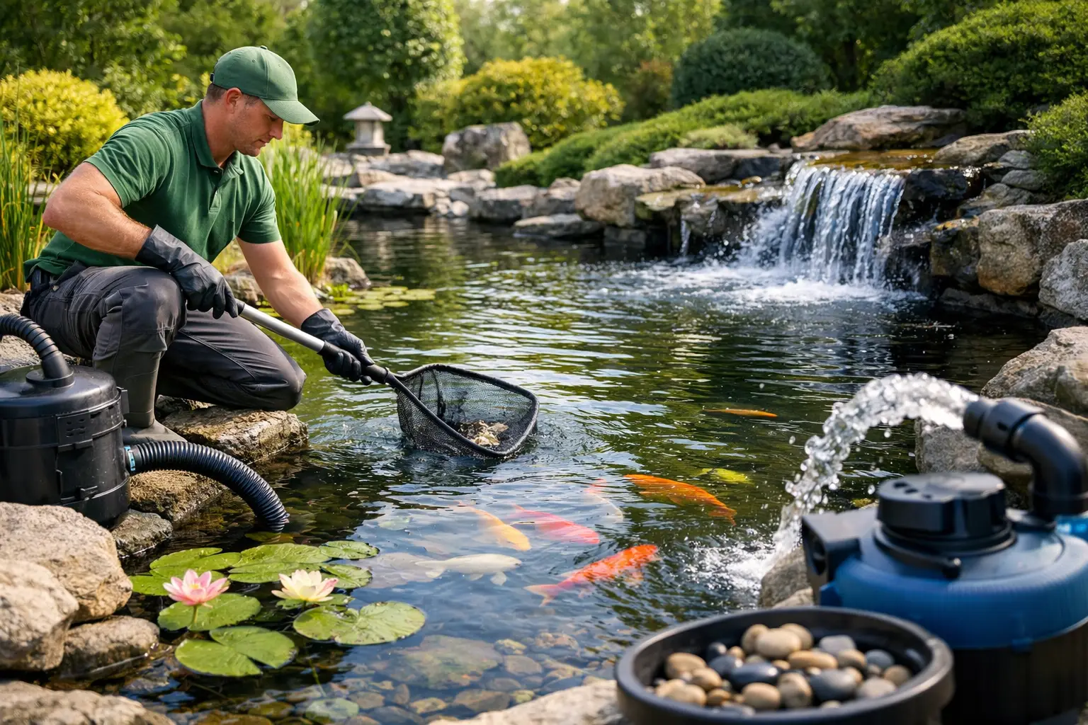 Pond Maintenance Services That Protect Beauty