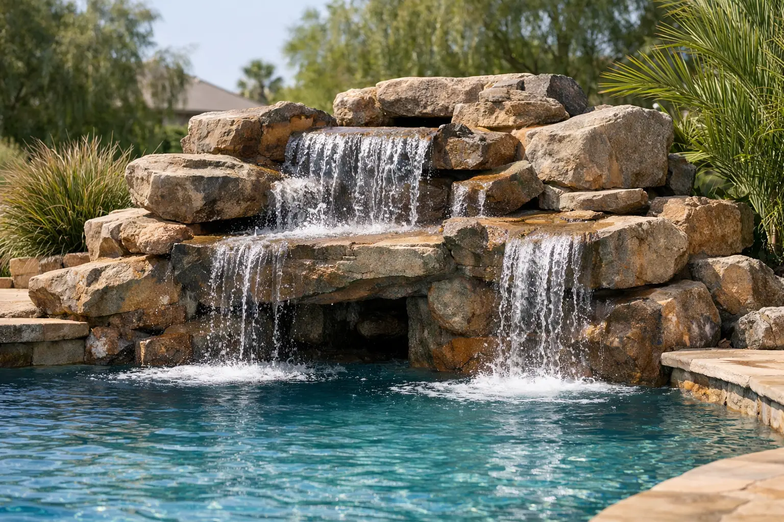 Rock Waterfall for Pool: Is It Worth It?