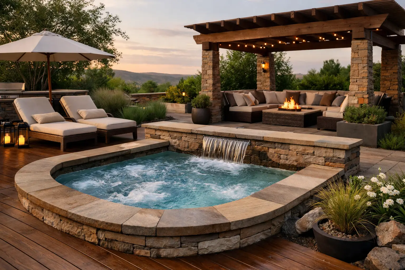 9 Spa Patio Integration Ideas That Feel Custom