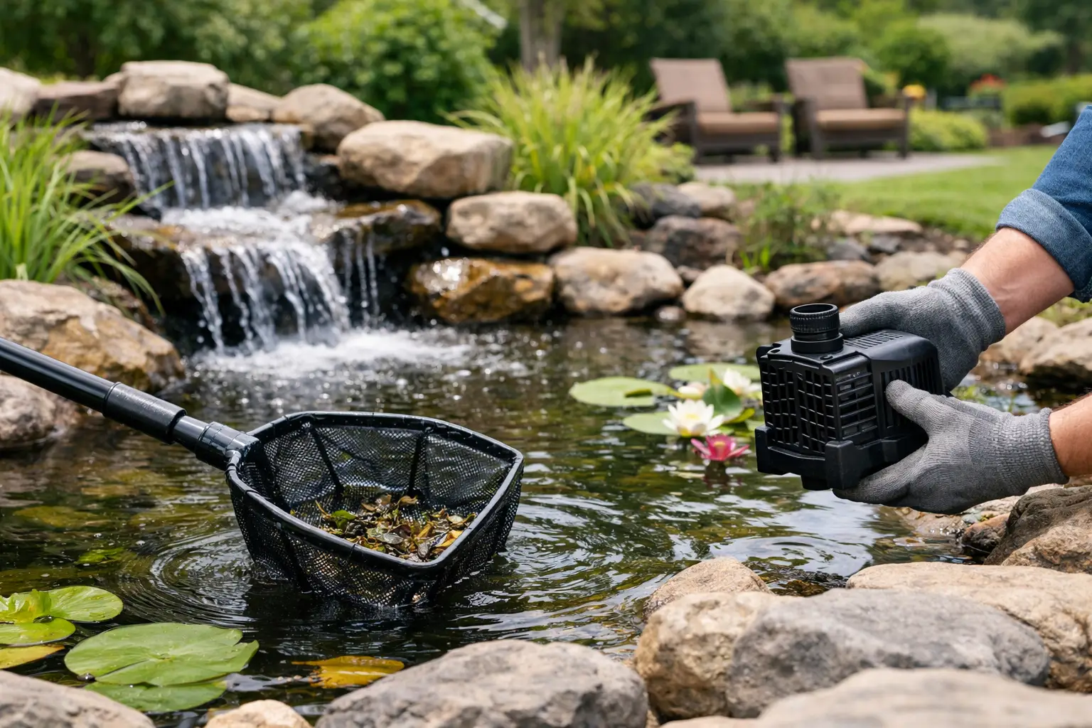 Are Backyard Ponds Hard to Maintain?