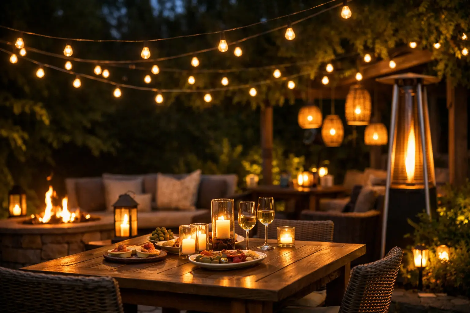 Best Patio Lighting for Entertaining