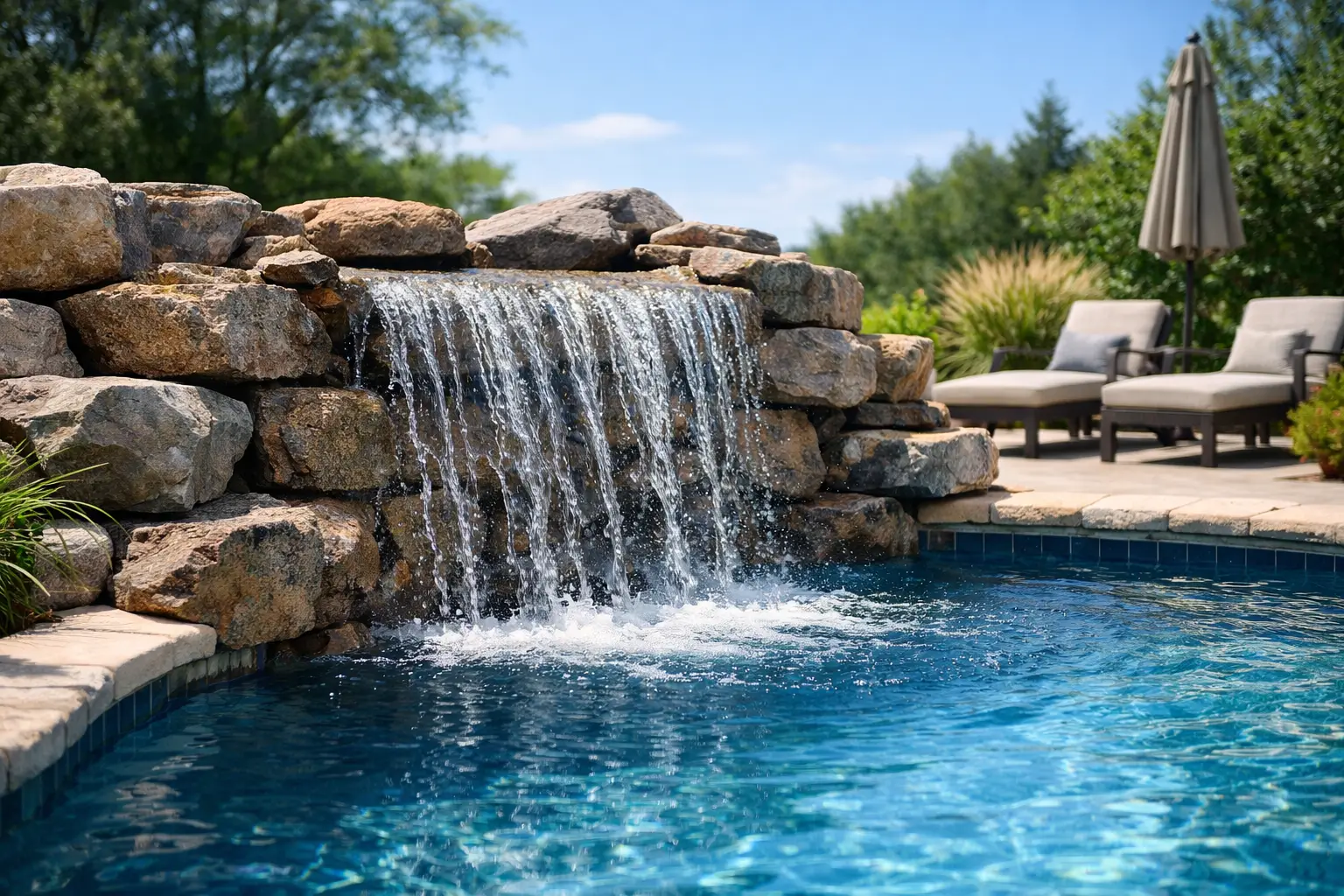 Can You Add Waterfall to Pool?