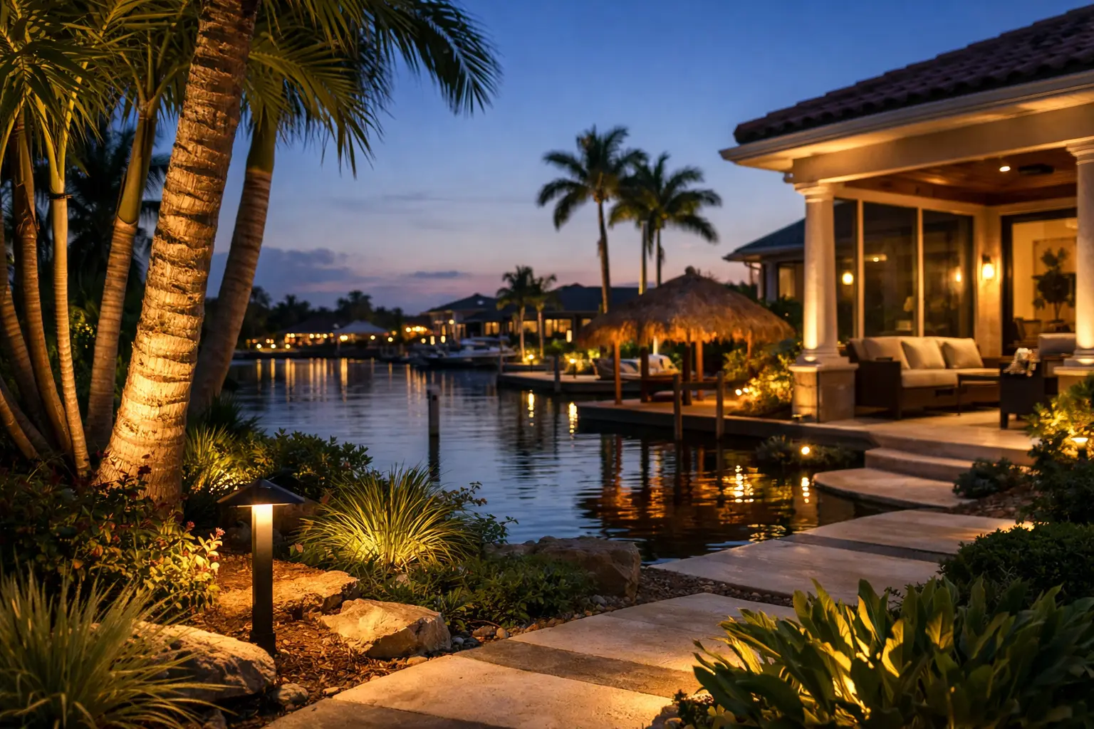 Cape Coral Landscape Lighting That Feels Like Home
