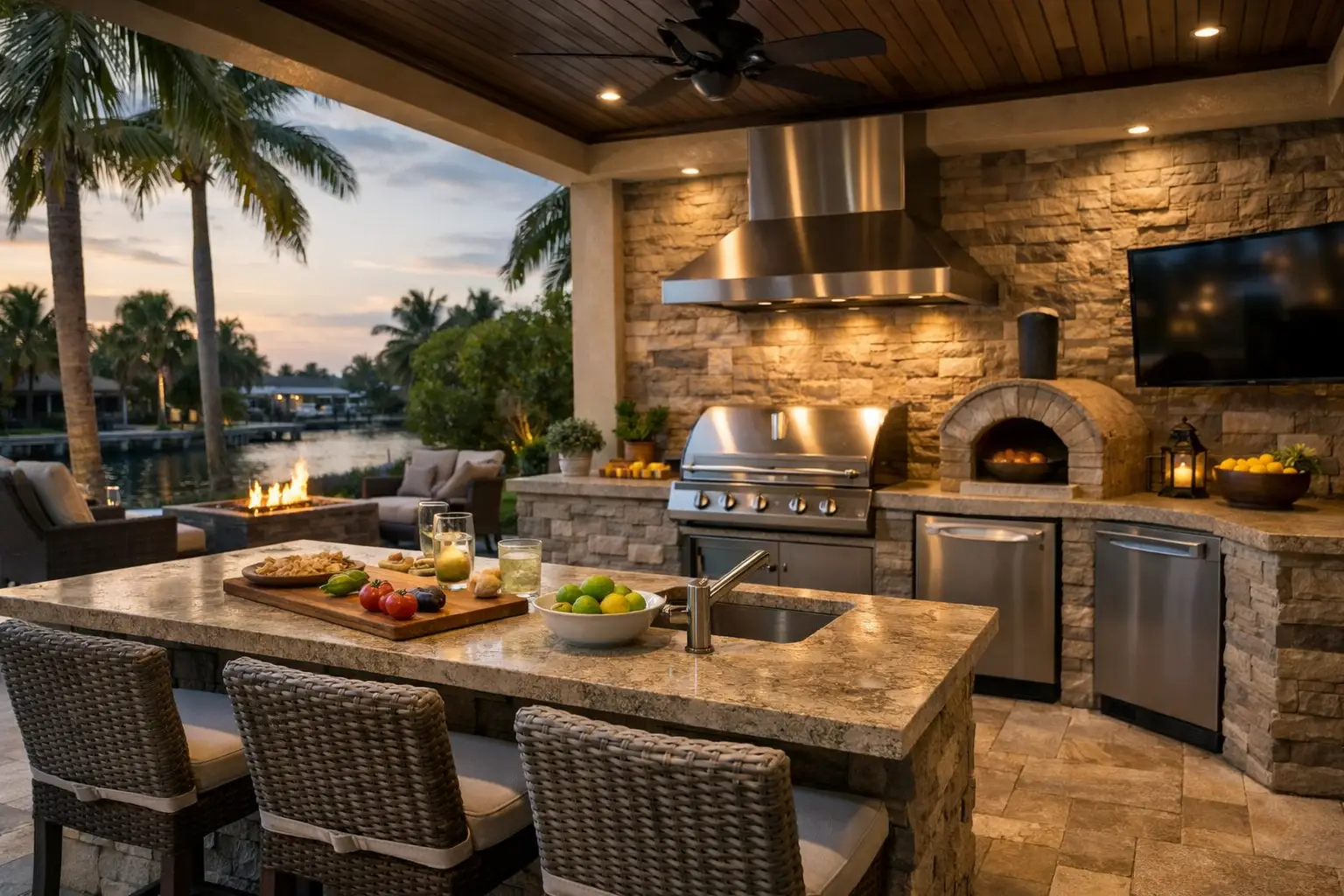 Fort Myers Outdoor Kitchens That Feel Like Home
