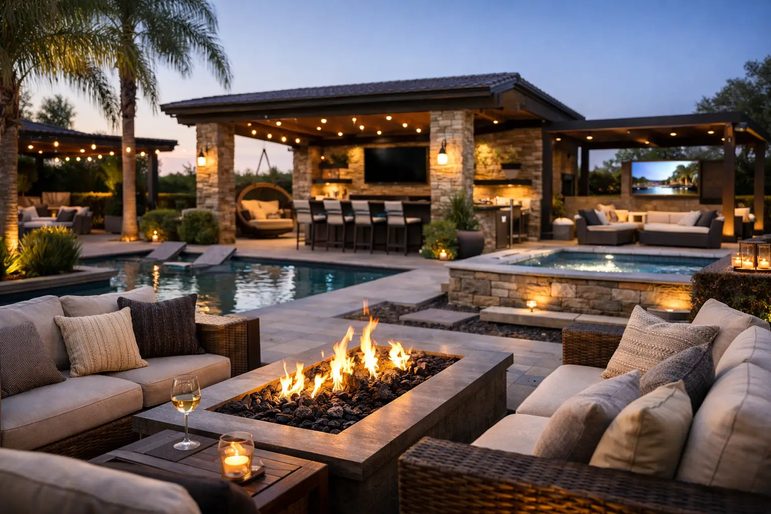 Luxury Backyard Entertainment Spaces That Last