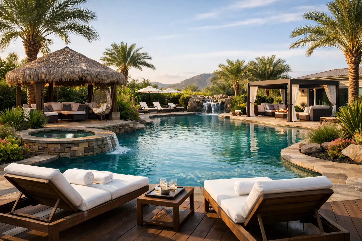 Resort Style Backyard Design Guide