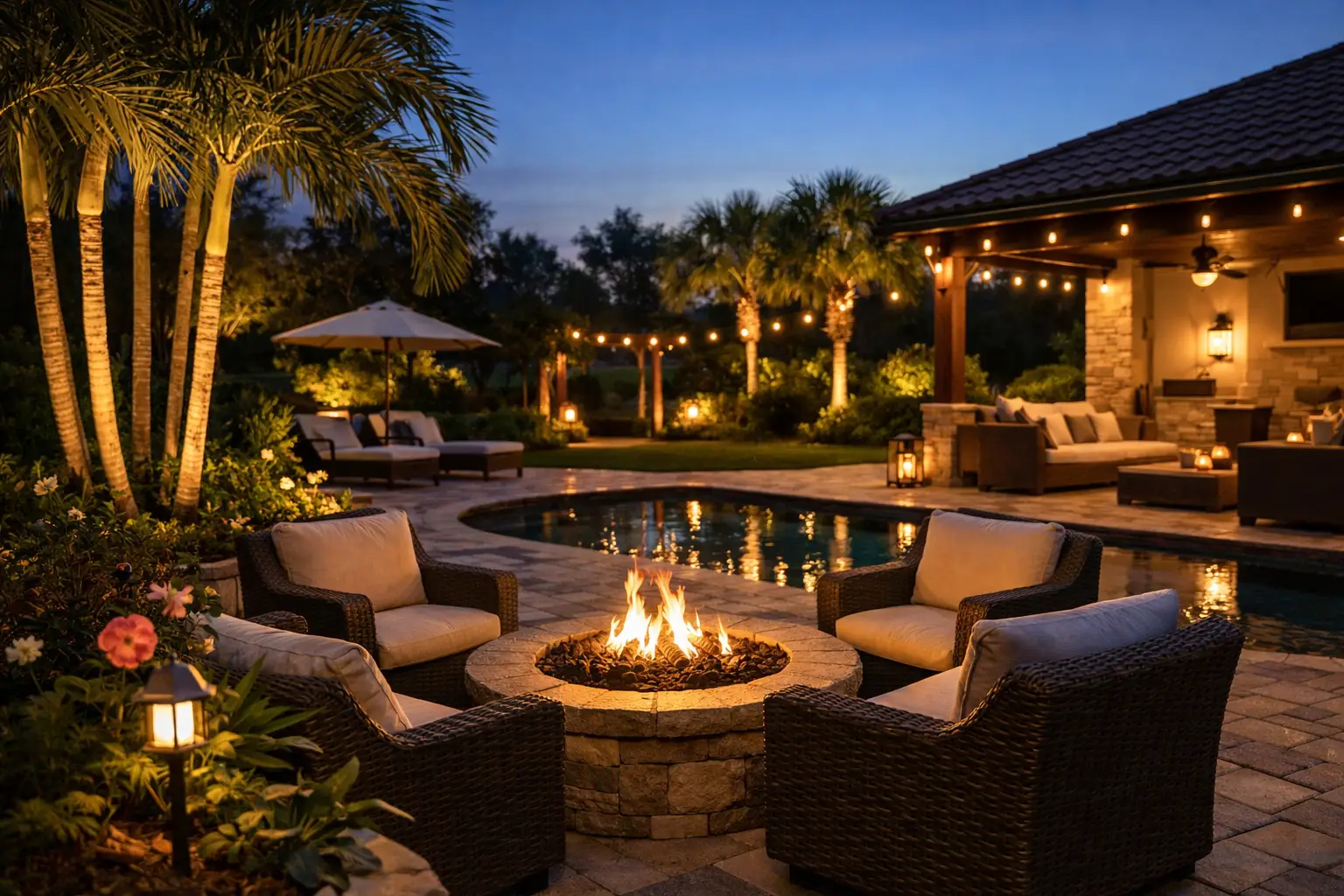 Estero Backyard Lighting Services That Feel Like Home