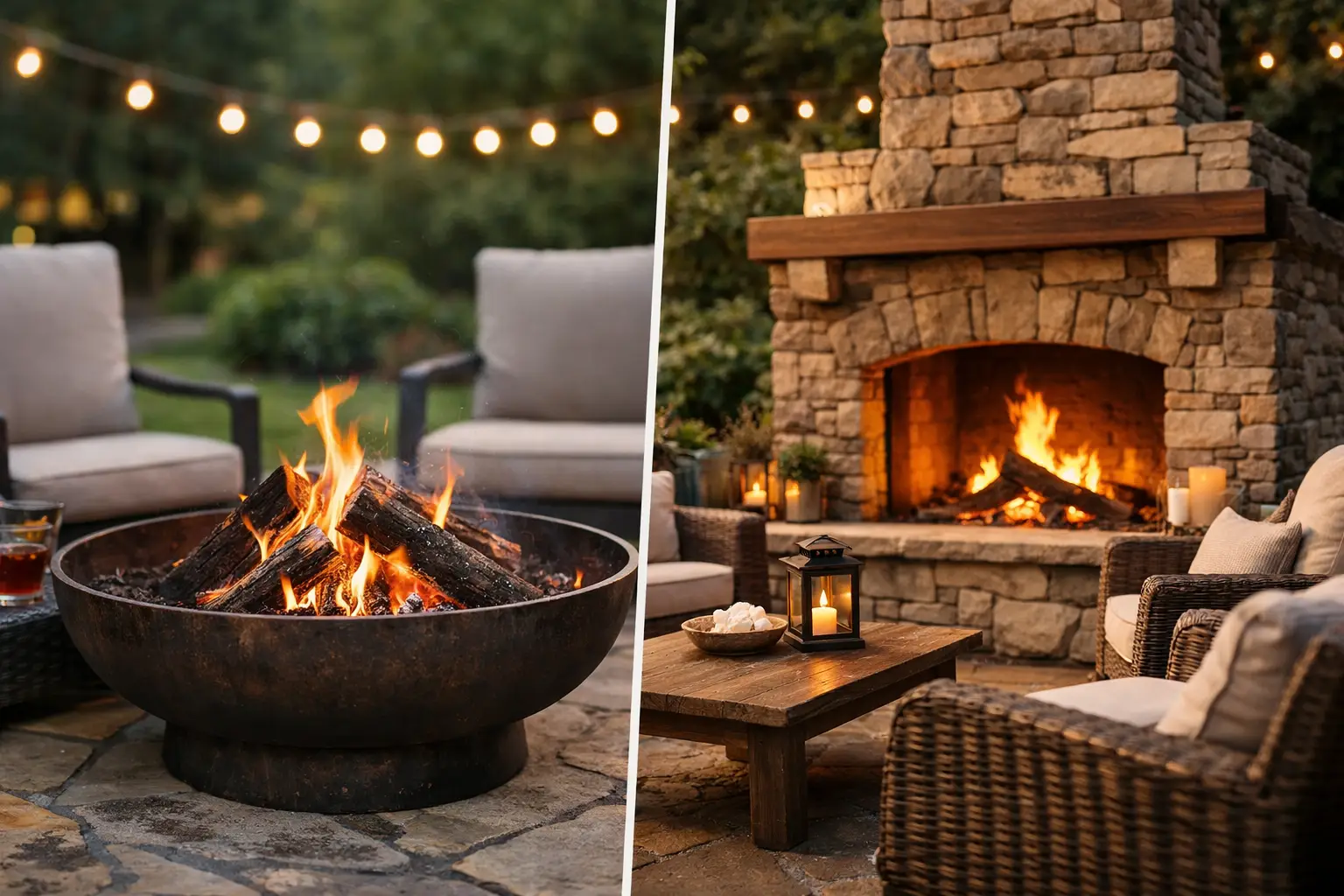 Fire Pit vs Fireplace: Which Fits Your Backyard?