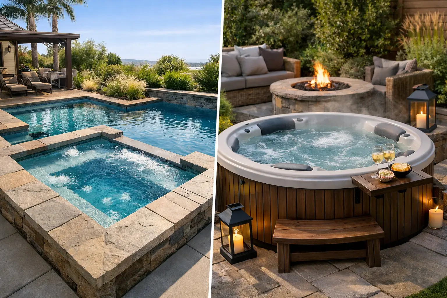 Pool Spa vs Hot Tub: Which Fits Your Backyard?