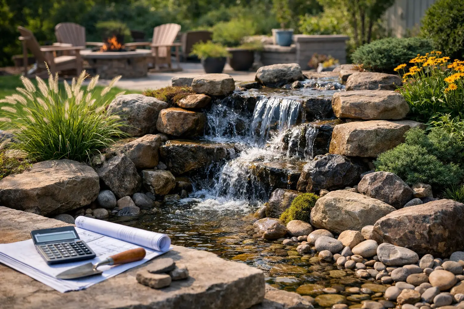 Your Pondless Waterfall Backyard Cost Explained