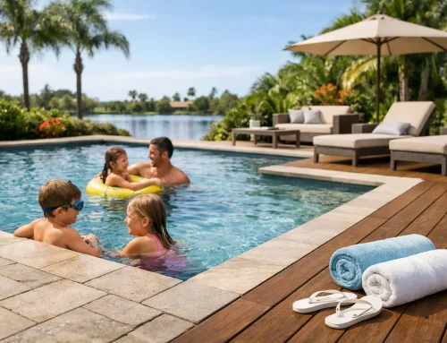 Family Friendly Pool Deck Materials for Florida
