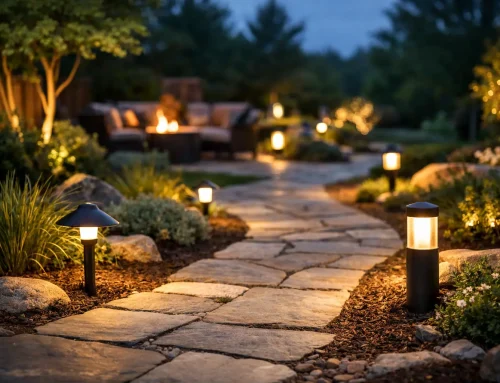 How to Light a Backyard Walkway Beautifully