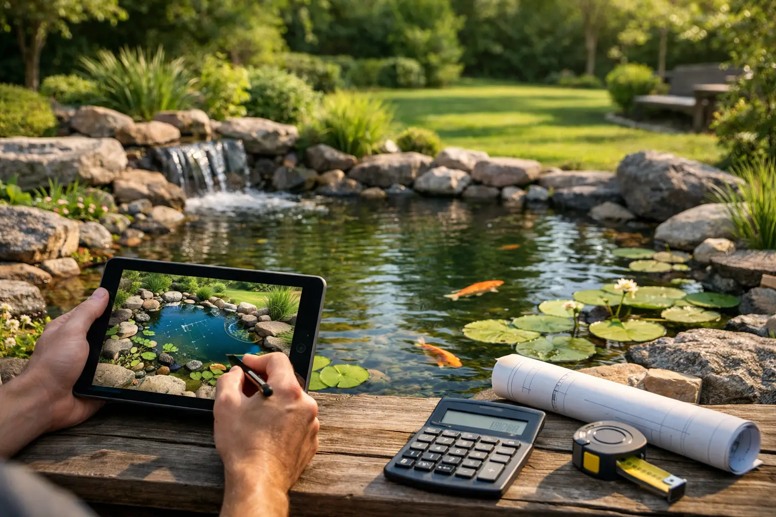 Pond Sizing Calculator for a Balanced Backyard