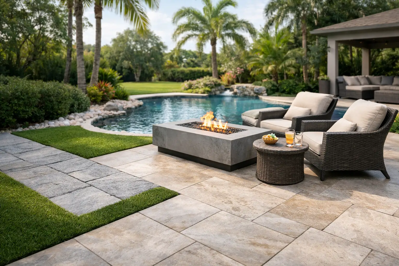 Cool Patio Surfaces for Florida Backyards