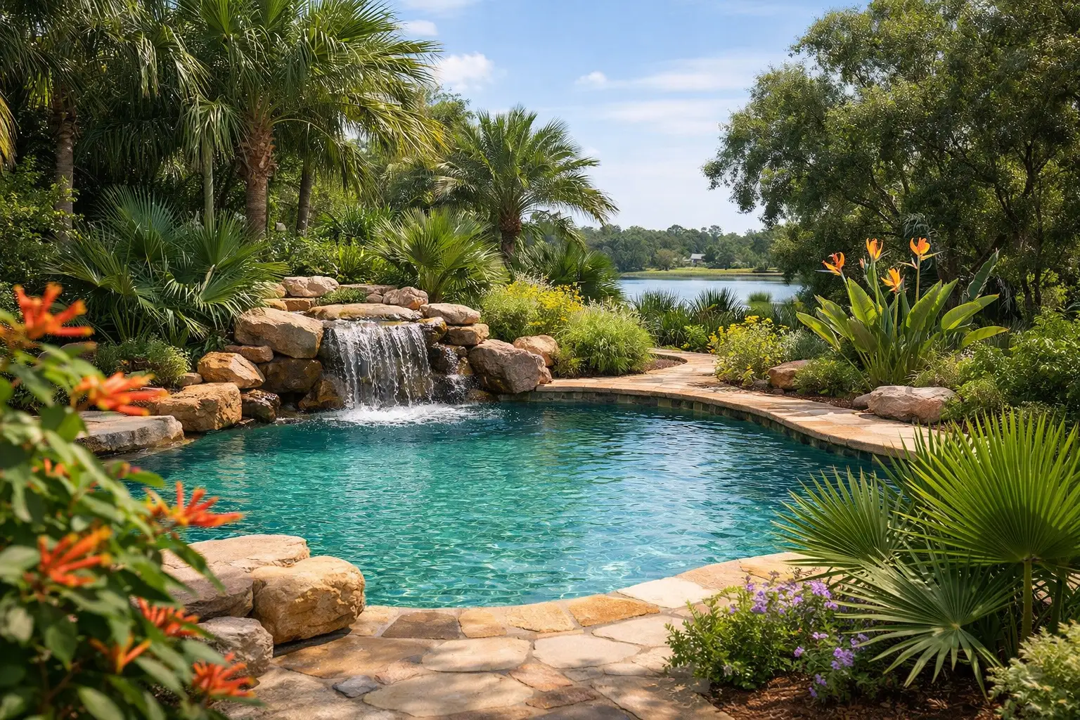 Florida Native Pool Landscaping Guide for Homes