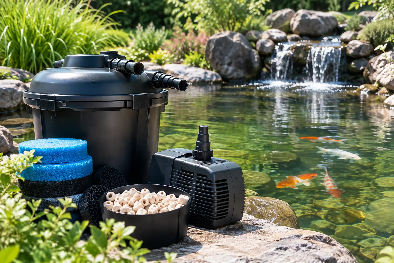 How to Choose Pond Filtration for Clear Water