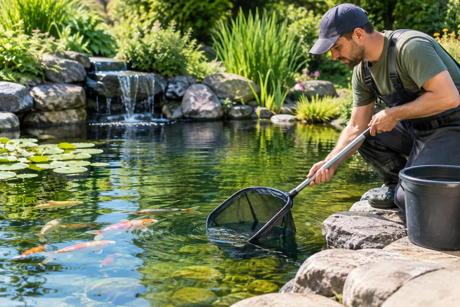 How to Maintain Pond Water for a Clear Backyard