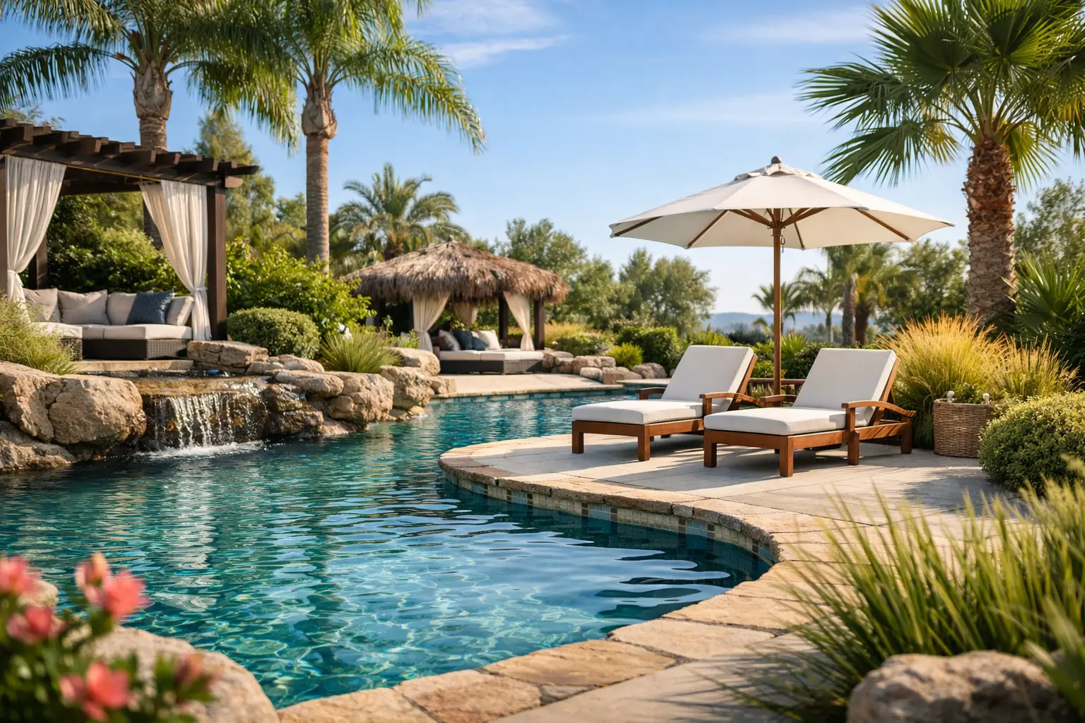 How to Plan Pool Landscaping for a Resort Feel