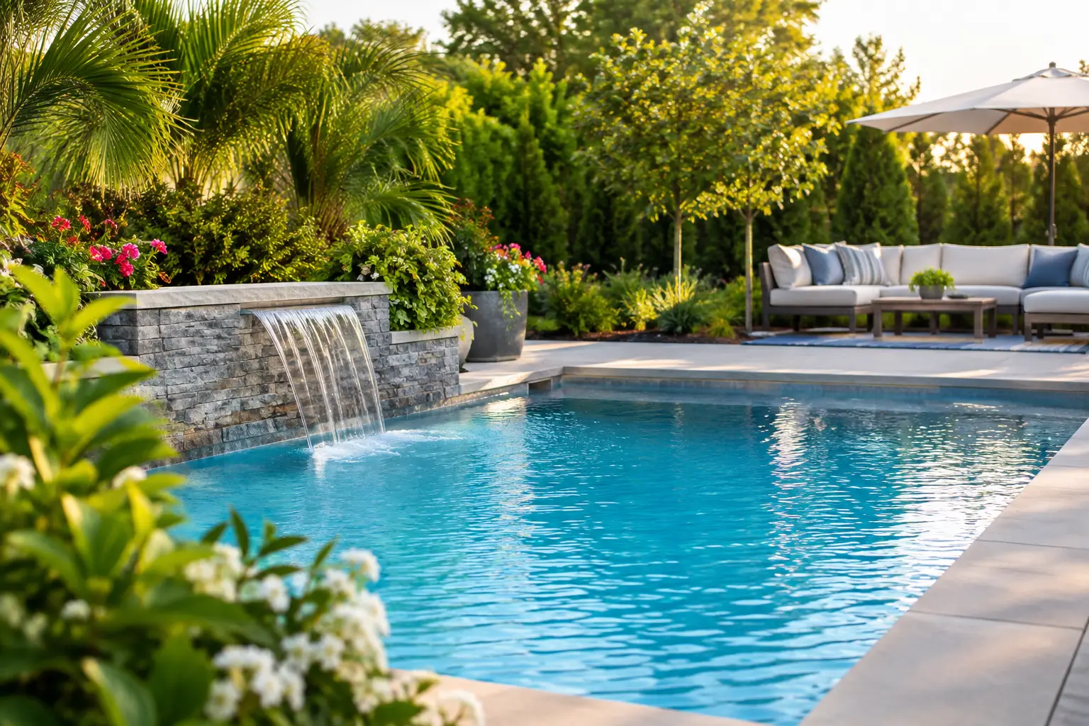 Poolside Landscaping for a Backyard Retreat