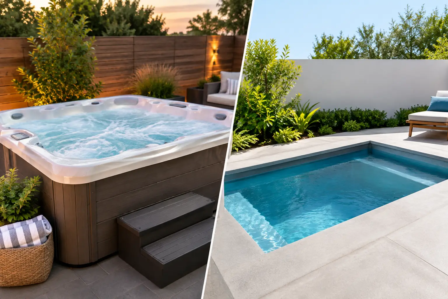 Spa Versus Plunge Pool: Which Fits Your Backyard?